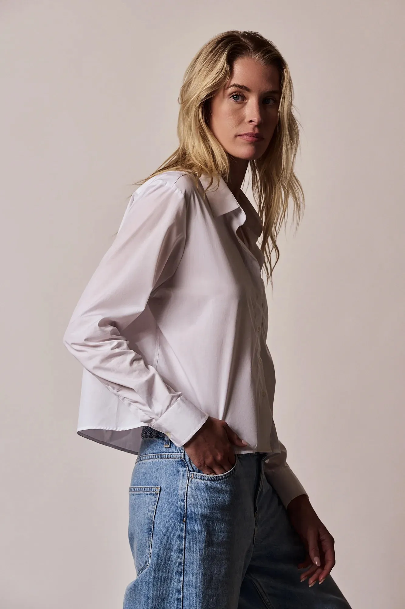 The Long Sleeve Boxy Crop
