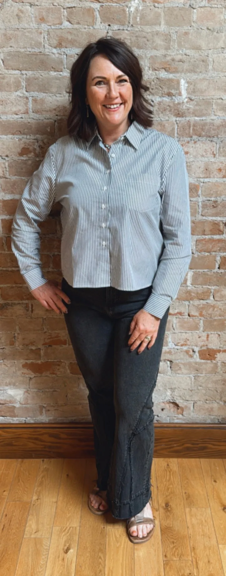 The Long Sleeve Boxy Crop