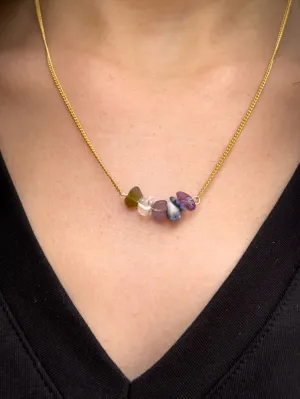 Third Eye Chakra Gemstone Necklace
