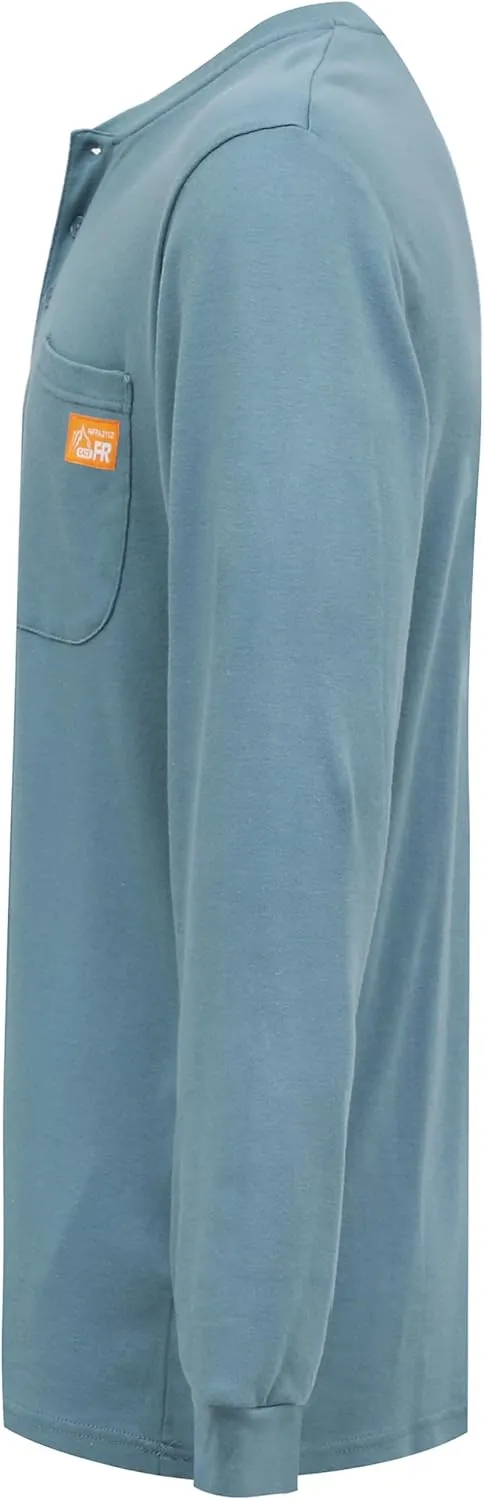 Titicaca FR Shirts 7oz Flame Resistant Shirt Men's Fire Retardant Henley Shirt
