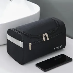 Toiletry Bag, Travel Bag, Portable Hanging Organizer, Travel Cosmetic Bag for Men and Women, Storage Bag, Water Proof, for Business, Vacation, Shampoo, Shaving, Travel Accessorie