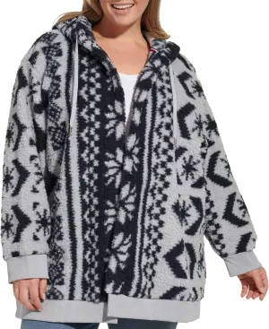Tommy Hilfiger Women's Flyaway Shrpa W/Hood