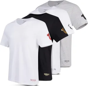True Religion Mens Undershirts 4 Pack Mens Lightweight Mens Undershirt, 100% Cotton