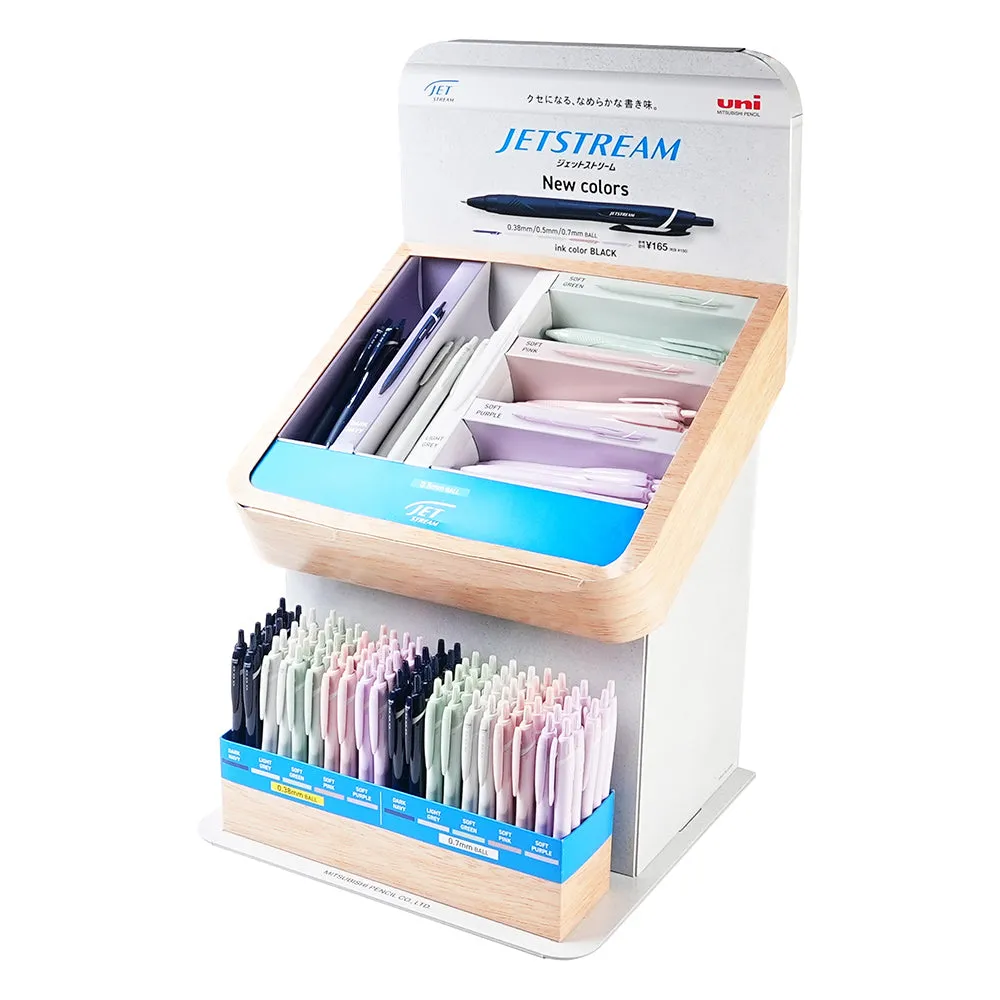 Uni Mitsubishi Jetstream National Yoyo Pen 0.38mm 0.5mm 0.7mm black ink oil-based ballpoint pen SXN-150 new color pen holder Japanese stationery learning and office