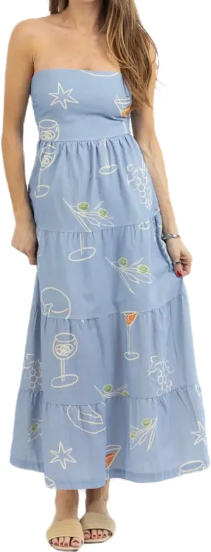 Women Floral Print Maxi Tube Dress Strapless Flowy Long Bandeau Dress Y2K Open Back Sundress Summer Beachwear