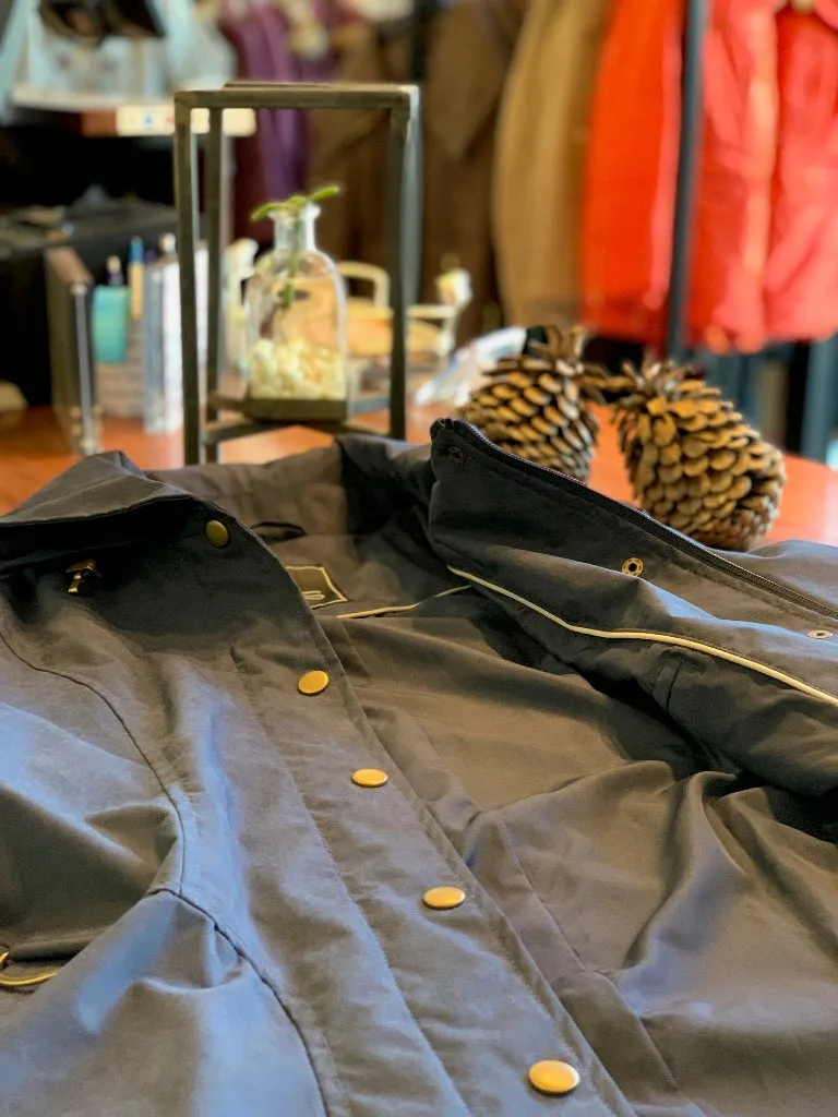 Women's Hidden Hood Long Trench Coat