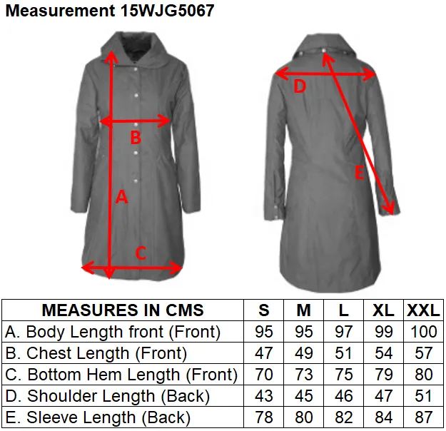 Women's Hidden Hood Long Trench Coat