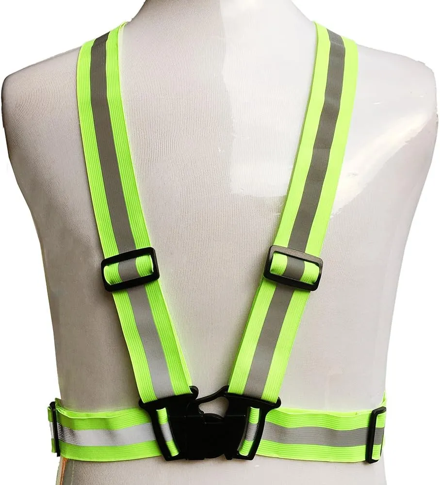 ZOJO Kids Reflective Vest 2pcs | Lightweight, Adjustable | for Running,Cycling