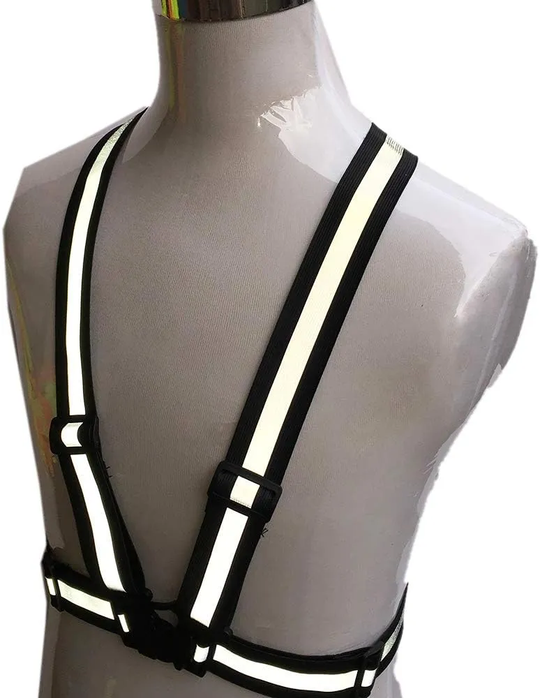 ZOJO Kids Reflective Vest 2pcs | Lightweight, Adjustable | for Running,Cycling